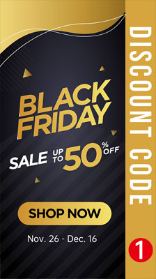 Black Friday 2024, Sale Up To 50% Off!