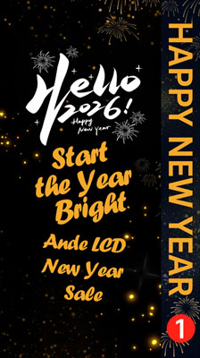 Start the Year Bright: Ande LCD New Year Sale