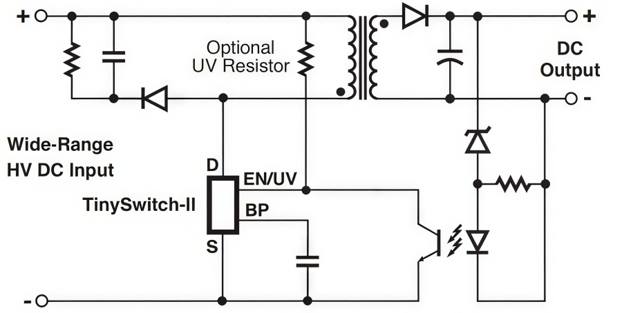 TinySwitch-II (TNY267PN) Circuit TinySwitch-II (TNY267PN) Circuit