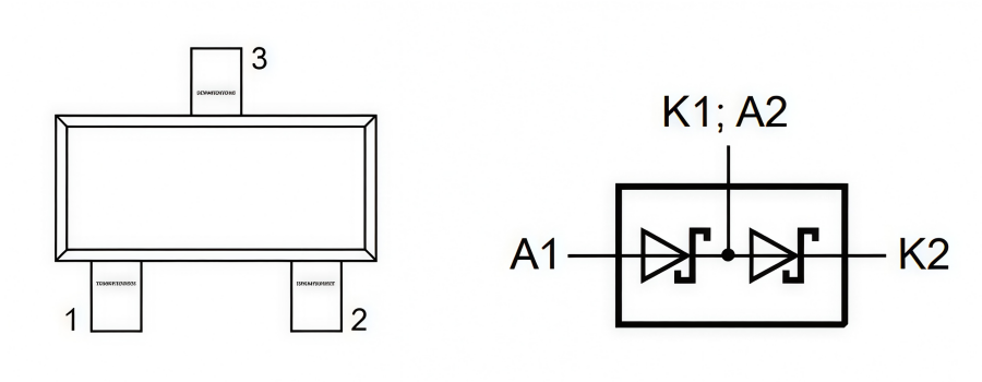 BAT54S Diode: Pinout, Test Circuit and Applications BAT54S Diode: Pinout, Test Circuit and Applications