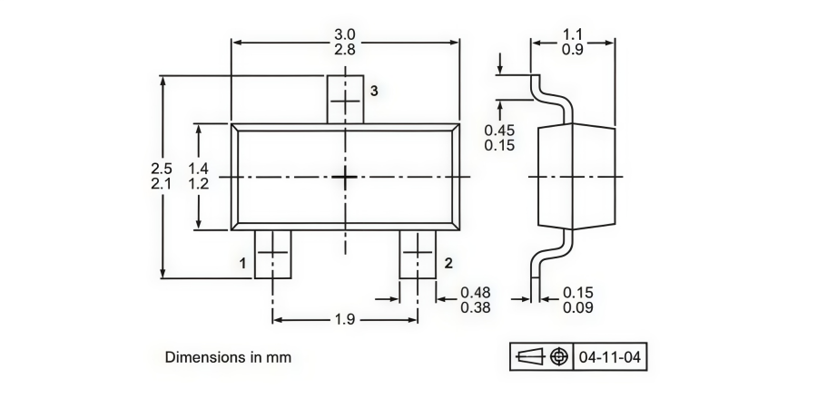 BAT54S Diode: Pinout, Test Circuit and Applications BAT54S Diode: Pinout, Test Circuit and Applications