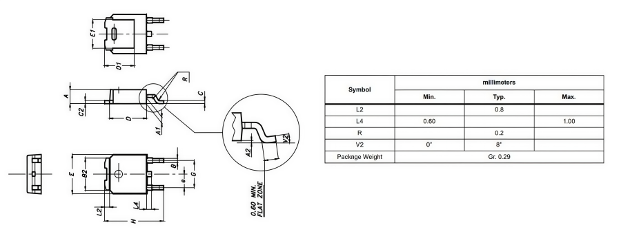 VND7NV04TR-E Package VND7NV04TR-E Package